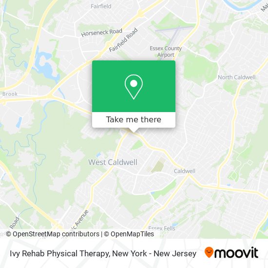 Ivy Rehab Physical Therapy map