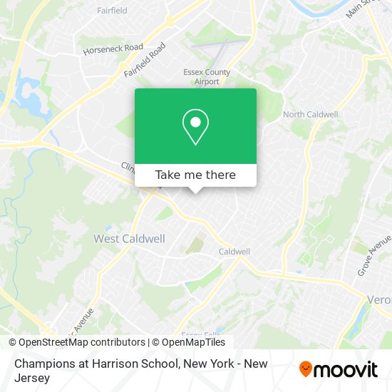 Champions at Harrison School map