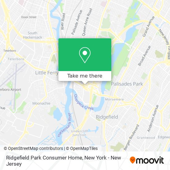 Ridgefield Park Consumer Home map