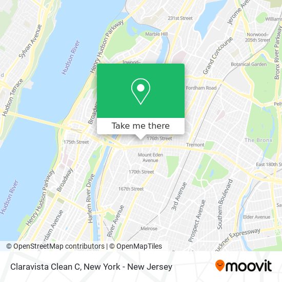 Claravista Clean C map