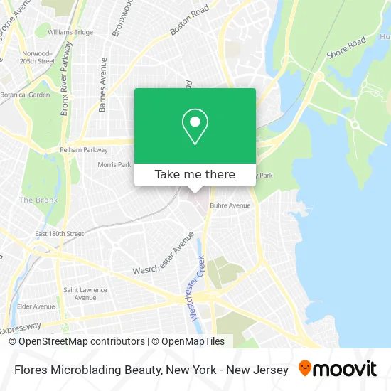 Flores Microblading Beauty map