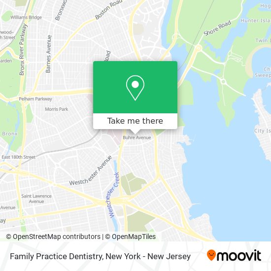Mapa de Family Practice Dentistry
