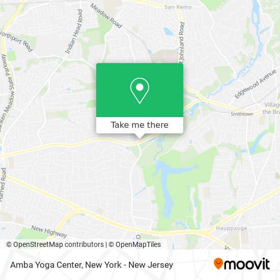 Amba Yoga Center map