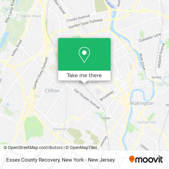 Essex County Recovery map