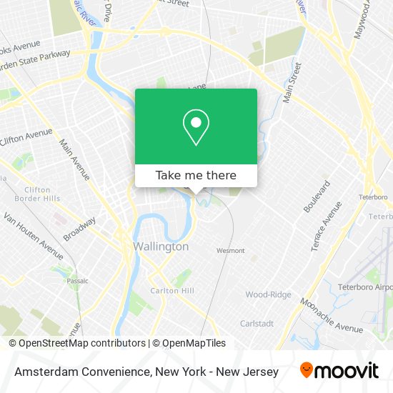Amsterdam Convenience map