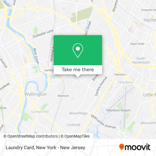 Mapa de Laundry Card