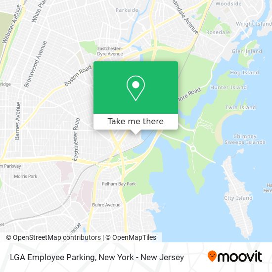 LGA Employee Parking map