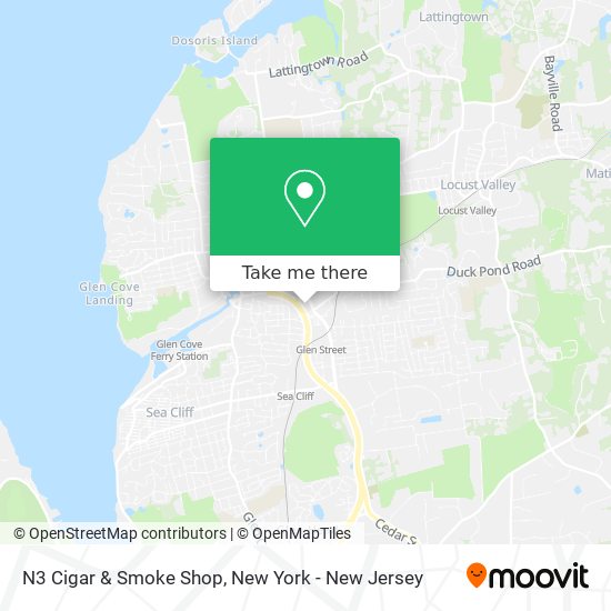Mapa de N3 Cigar & Smoke Shop
