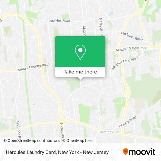 Hercules Laundry Card map