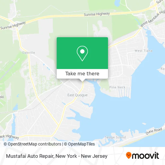Mustafai Auto Repair map