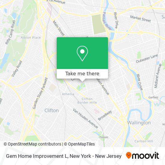 Gem Home Improvement L map