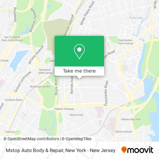 Mstop Auto Body & Repair map