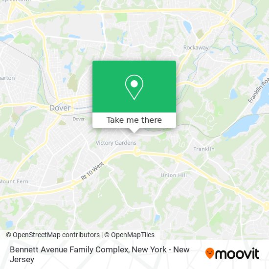 Bennett Avenue Family Complex map