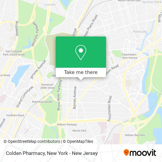 Colden Pharmacy map