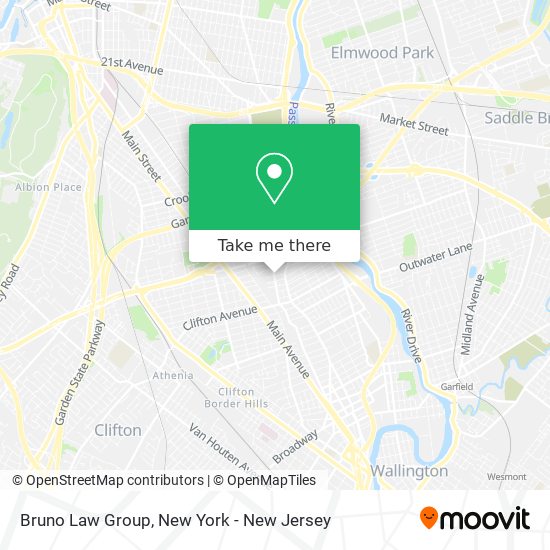 Bruno Law Group map