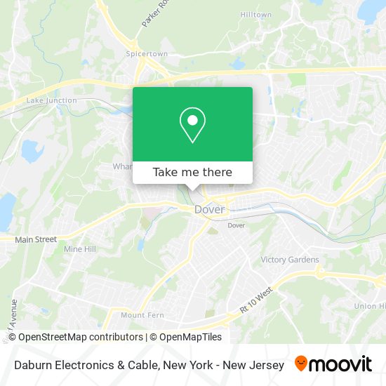 Daburn Electronics & Cable map