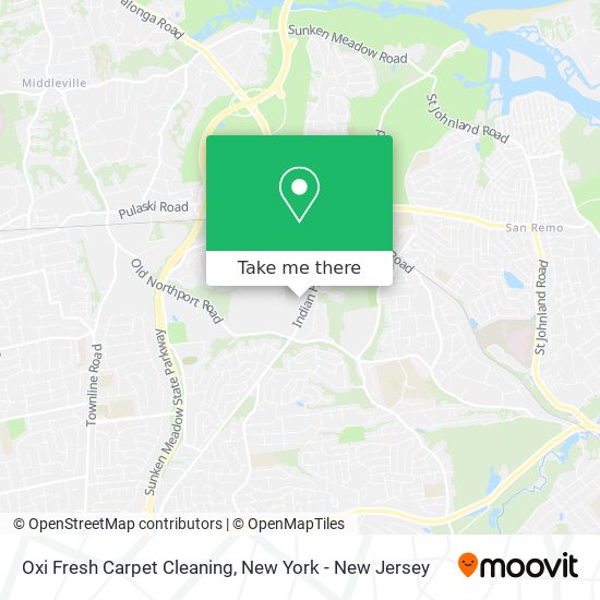 Oxi Fresh Carpet Cleaning map