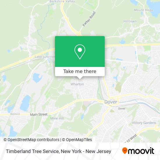 Mapa de Timberland Tree Service