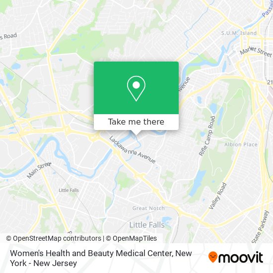 Women's Health and Beauty Medical Center map