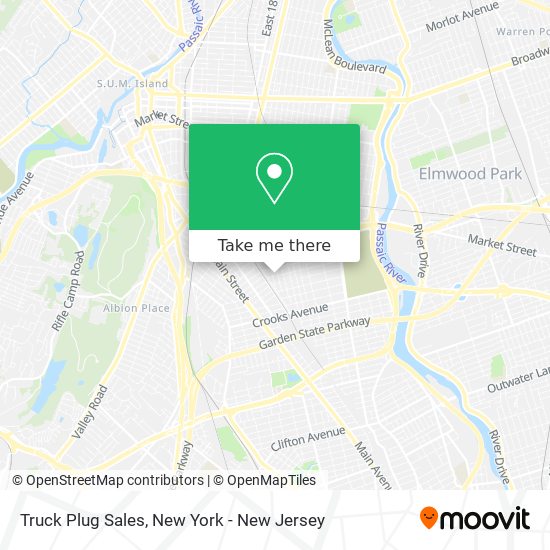 Truck Plug Sales map