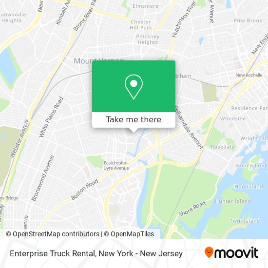 Mapa de Enterprise Truck Rental