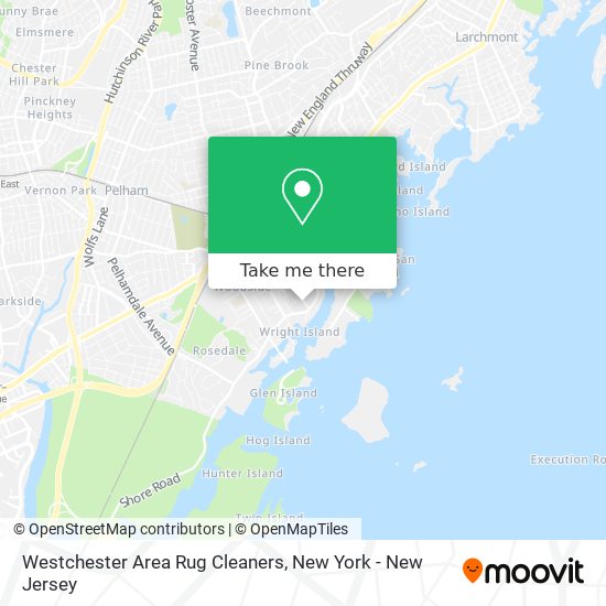 Mapa de Westchester Area Rug Cleaners