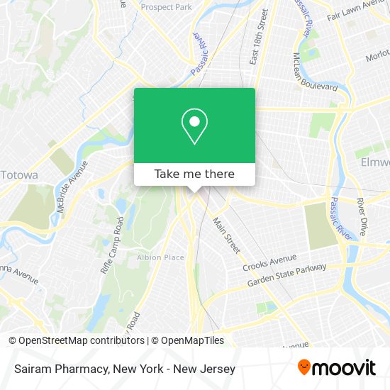 Mapa de Sairam Pharmacy