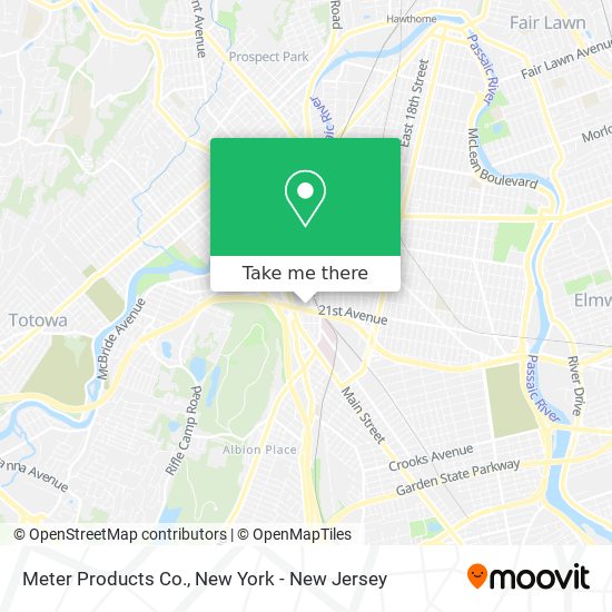 Mapa de Meter Products Co.