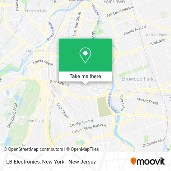 LB Electronics map