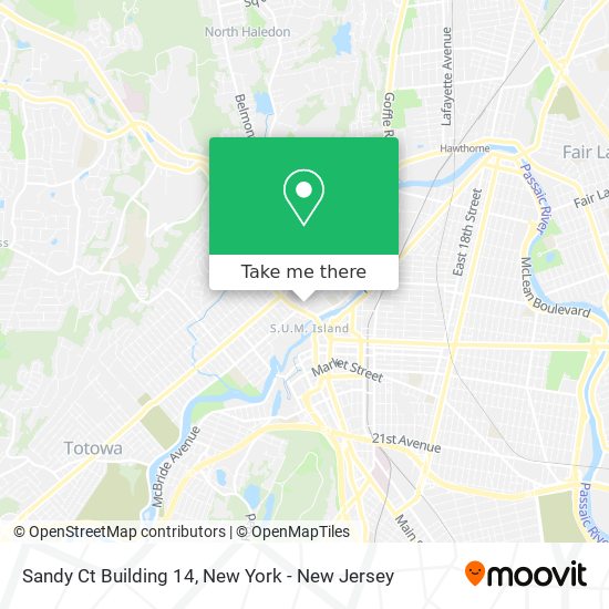 Sandy Ct Building 14 map