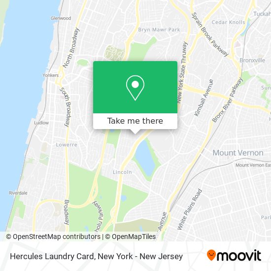 Hercules Laundry Card map