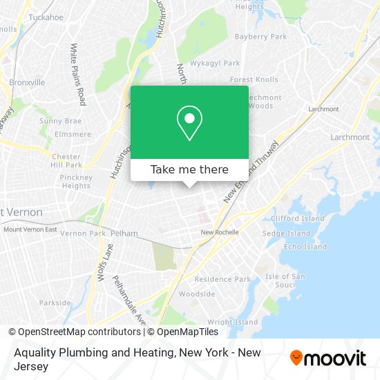 Aquality Plumbing and Heating map