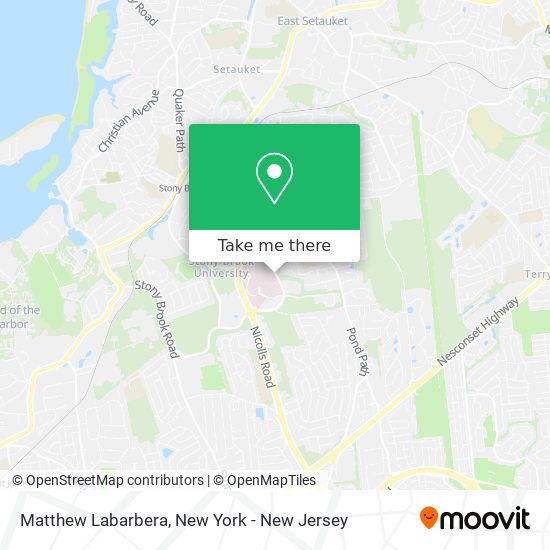 Matthew Labarbera map