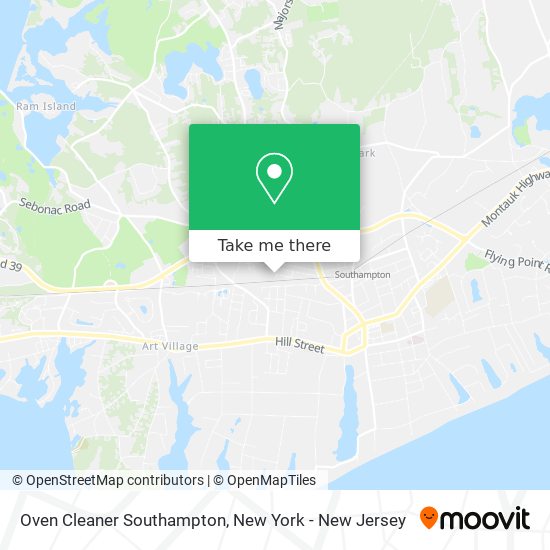 Oven Cleaner Southampton map