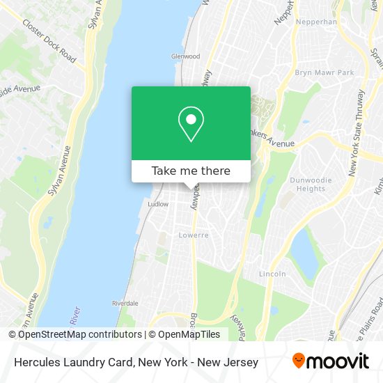 Mapa de Hercules Laundry Card