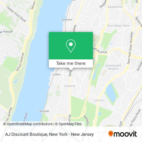 AJ Discount Boutique map