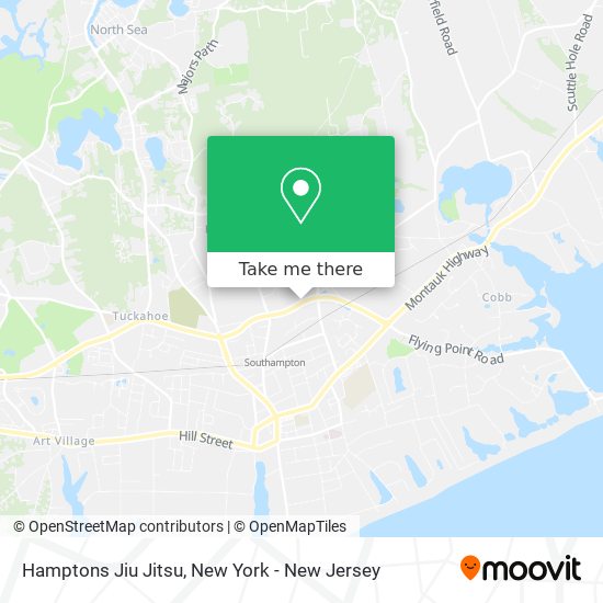 Mapa de Hamptons Jiu Jitsu
