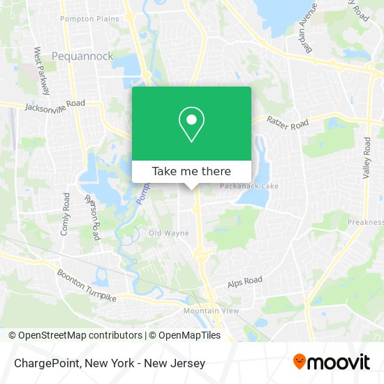 ChargePoint map