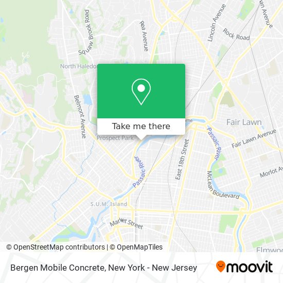 Bergen Mobile Concrete map