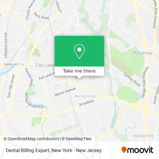 Dental Billing Expert map