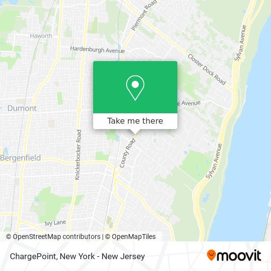 ChargePoint map