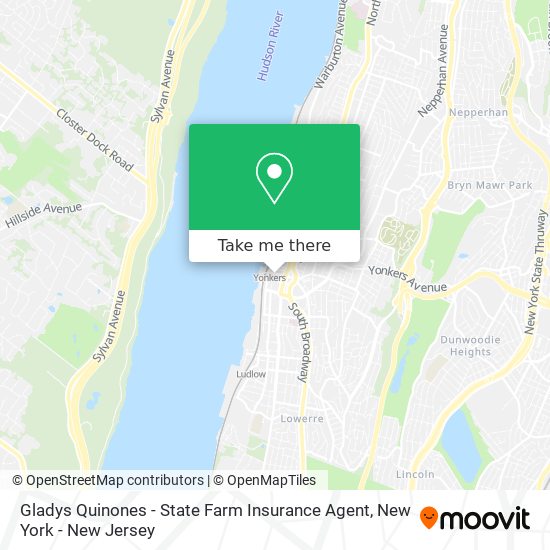 Mapa de Gladys Quinones - State Farm Insurance Agent