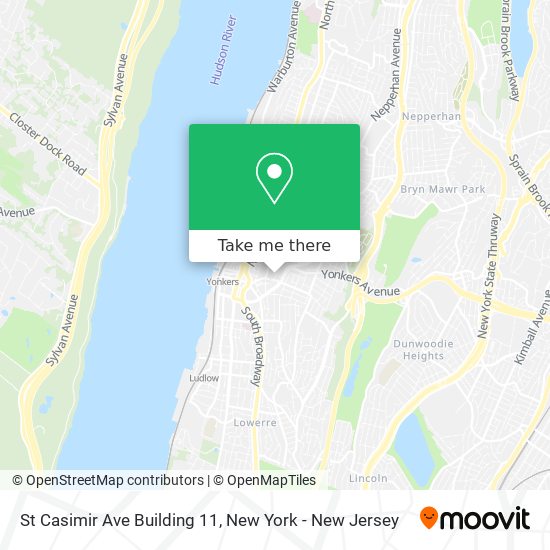 Mapa de St Casimir Ave Building 11