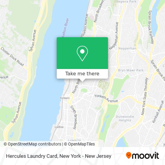 Mapa de Hercules Laundry Card