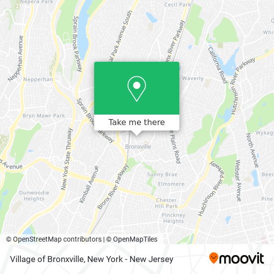 Mapa de Village of Bronxville