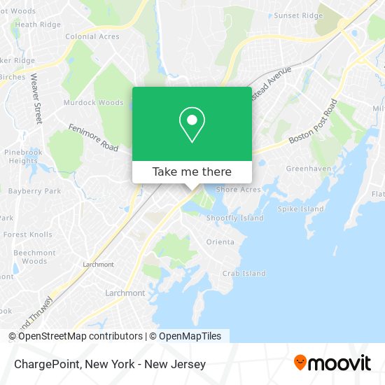 ChargePoint map