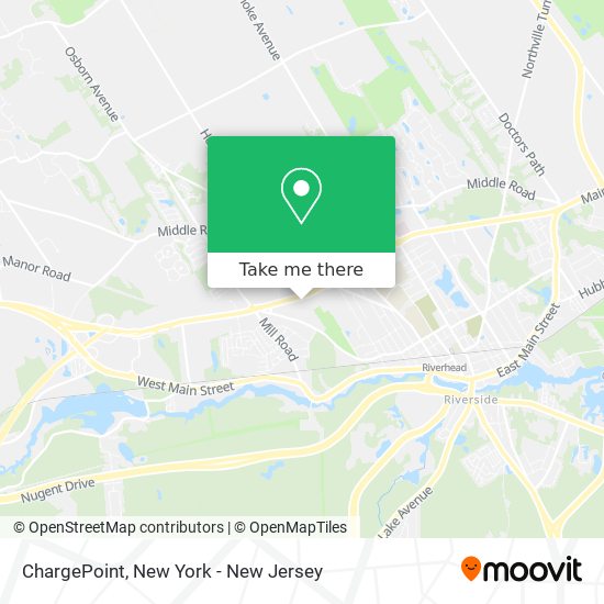 ChargePoint map