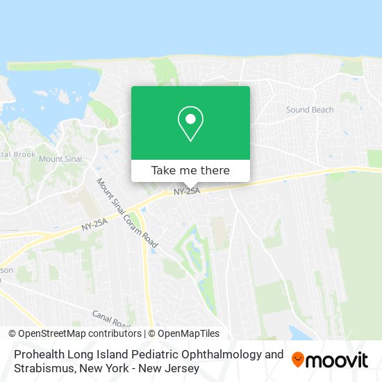 Prohealth Long Island Pediatric Ophthalmology and Strabismus map
