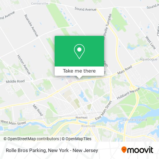 Mapa de Rolle Bros Parking