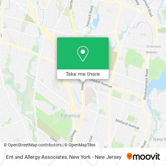 Ent and Allergy Associates map